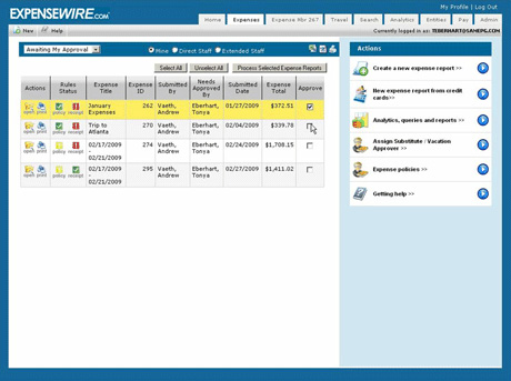 Move your expense report approval workflow online
